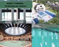 Le Zenity avec Parking privé, Netflix et Disney Plus, Proche Nancy Gentilly - B&B Laxou