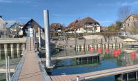Seeloge mit Dachterrasse direkt am Westhafen in Hagnau am Bodensee - Ferienwohnung Hagnau