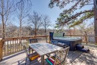 Deck and Boat Dock Lakefront Cabin in Eucha! - B&B Eucha
