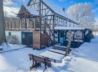 The Old Barn Luksusowa Stodoła z Całorocznym Jacuzzi Kominkiem i Widokiem na Wzgórza i Las dla 8-10 osób na Dolnym Śląsku min 2 noce - Chambres d'hôtes Płóczki Górne