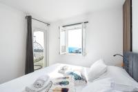 Studio mit Balkon und Meerblick.