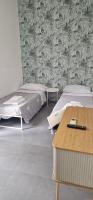 Chambre Lits Jumeaux avec Salle de Bains Privative