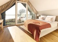 Sen Topoli - Domy nad jeziorem I Sauna I Plaża I 30 min od Torunia - Bed and Breakfast Mirakowo
