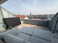 Penthouse above Fürth - 2 rooftop terraces - East & West - B&B Fürth