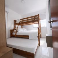 Apartamento familiar torre prime Cartagena vista la mar - Chambres d'hôtes Carthagène