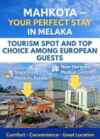 One Bedroom Apartment (Coway Water Purifier and Mahkota Parade View)