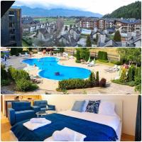 Bright Studio Razlog near Bansko Golf Terrace View - B&B Razlog