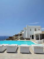 8BD Sunset Estate w private Infinity Pool by Live&Travel - Chambres d'hôtes Fáros Armenistís
