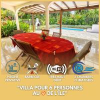 Douceur de vacances dans cette villa avec piscine pour 6 personnes - B&B Petit-Bourg