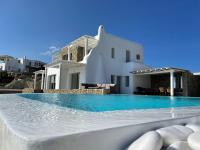8BD Sunset Estate w private Infinity Pool by Live&Travel - Chambres d'hôtes Fáros Armenistís