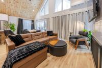 Entracte Spa prive Vue sur le boise Chalet premium pour 10 personnes - Ferienwohnung Pont-Rouge