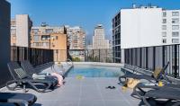 Cómodo Depto para 3 huéspedes con Sofá cama y Metro Santa Ana - Ferienwohnung Santiago