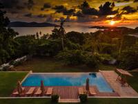 B&B Choeng Mon Beach - Baan Apsara - Stunning Sea View 3 Bed Pool Villa - Bed and Breakfast Choeng Mon Beach