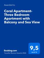 Three-Bedroom Serviced Apartment with Sea View - Lower Floor