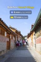 Jongro, Naksan Park, Bukchon Hanok Village, Gyeongbokgung Palace,명동10분 - Chambres d'hôtes Séoul