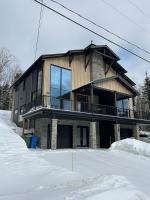 Chalet panoramique spa et ski au coeur des montagnes - Chambres d'hôtes Saint-Philémon
