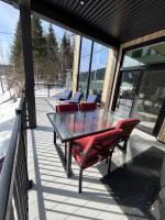 Chalet panoramique spa et ski au coeur des montagnes - Chambres d'hôtes Saint-Philémon