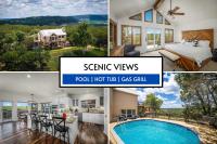 Family Pool Cozy Fireplace Hot Tub & Stunning Views - B&B New Braunfels