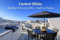 Casa Rosa Rooftop Terrace BBQ Walk to Marina - Chambres d’hôtes Olhão