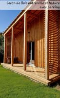 Cocoon de bois entre Ville et Nature avec parking - B&B Noé