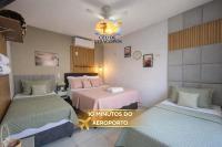 Quarto Quádruplo Família 8 min Aeroporto em pousada - B&B Campinas