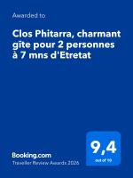 Clos Phitarra, charmant gîte pour 2 personnes à 7 mns d'Etretat - B&B Les Loges