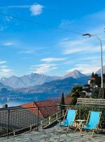 Le Palm House has two bedrooms with the breathtaking view over lake Como - B&B Perledo