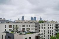 Wola Tower Warsaw- 60m2, 2 rooms, Balcony with City View, Parks Nearby - Chambres d'hôtes Varsovie