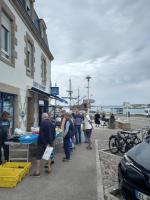 The feet in the sand - and town - B&B Loctudy