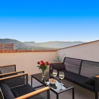 Maison design, terrasse avec vue panoramique - Bed and Breakfast Bagnols-en-Forêt