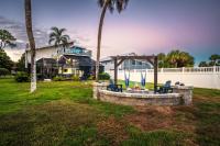Direct Gulf Access Heated Pool 45 Dock Fire Pit - B&B Hernando Beach