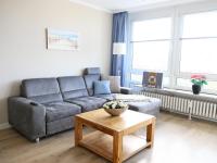 Im Zentrum von Westerland gelegene Ferienwohnung mit Westbalkon und schönem Ausblick - Ferienwohnung Westerland