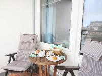 Im Zentrum von Westerland gelegene Ferienwohnung mit Westbalkon und schönem Ausblick - Chambres d'hôtes Westerland