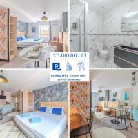 Bleuet Roanne centre-ville -Parking & Clim - B&B Roanne