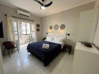 Apto com 2 varandas, vista para o mar e AC - Chambres d’hôtes Santos