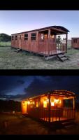 Estación El Vasco - Cabañas Vagones de Tren - Bahía de Lobos - Ferienwohnung Salvador María
