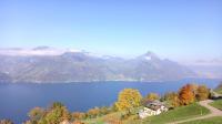 4 Personen, Panorama-Seesicht, Balkon, Gartensitzplatz - B&B Emmetten