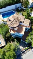 Villa with panoramic view, garden and private pool - B&B Pedreguer