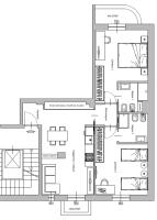 Giro 52 - 2 bedroom Apartament, close to San Siro, Fiera and 10 min metro to Duomo - Chambres d'hôtes Milan