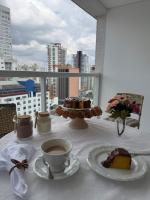 Essenza Manhattan Blue-Petroleum Luxury Studio /Centro Curitiba - Chambres d'hôtes Curitiba