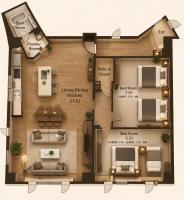 The Grand BABA 2 Luxury 109m2 Residence 8 Guests - Ferienwohnung Tokio