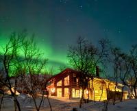 Aurora Lodge - Large Private Sauna & Nature Views - B&B Kilpisjärvi