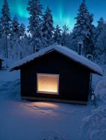 Frostpine Hideaway - Cozy new log cabin near Rovaniemi - Chambres d'hôtes Rovaniemi