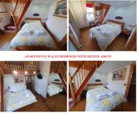 FREE DOG STAY - LARGE APARTMENT - FREE PUBLIC PARKING BEDROOM TV, WALK in SHOWER - FULL Kitchen - NETFLIX - Super Fast WiFi - DVD's-Welcome Tray - No Deposits - Just Meters from Gavin n Stacey Film House - Chambres d'hôtes Barry