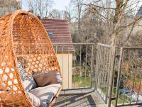 Urlaubsmagie Ferienwohnung Bachrauschen - Balkon am Bach - für 6P - Ferienwohnung Sebnitz