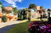 Apart 500 m Lago Negro |Vista Jardim | Lareira - B&B Gramado