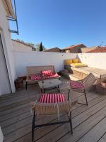 La bodeguita terrasse - B&B Saint-Génis-des-Fontaines