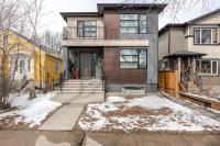 Cozy Family Friendly Suite Near Whyte, UofA, Kinsmen with Desks or Home-office and Full Kitchen - Chambres d'hôtes Edmonton