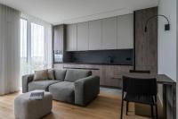 Modern 1BDR Apartment with Free parking - Chambres d'hôtes Vilnius