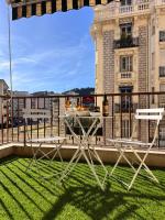 Charme niçois, 15min de la mer, 3 chambres, climatisation, terrasse - Ferienwohnung Nizza